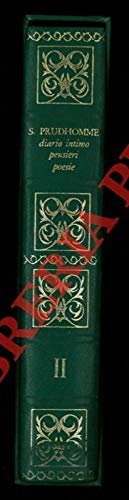 Diario intimo. Pensieri. Poesie.