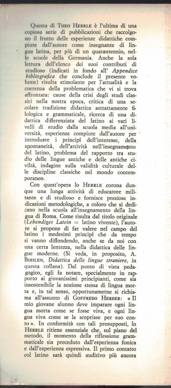 Didattica della lingua latina
