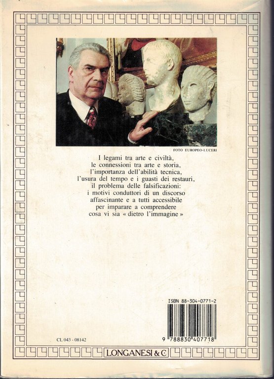 Dietro L Immagine Conservazioni Sull Arte Di Leggere L Arte