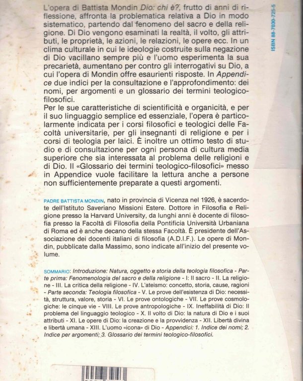 Dio: chi è? Elementi di teologia filosofica | Immagine Gallery 2