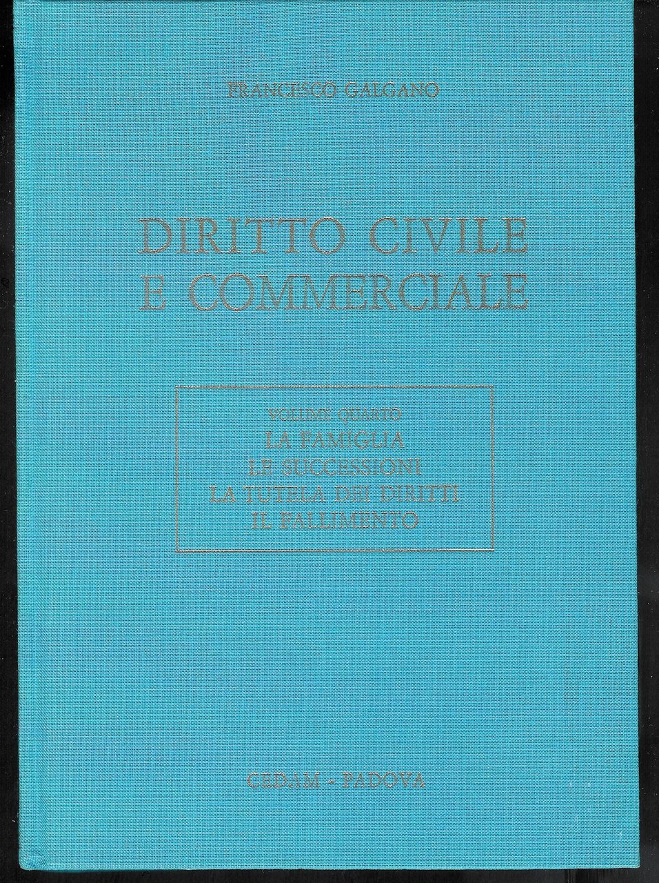 Diritto civile e commerciale Vol. 4 : La famiglia, le … | Immagine principale