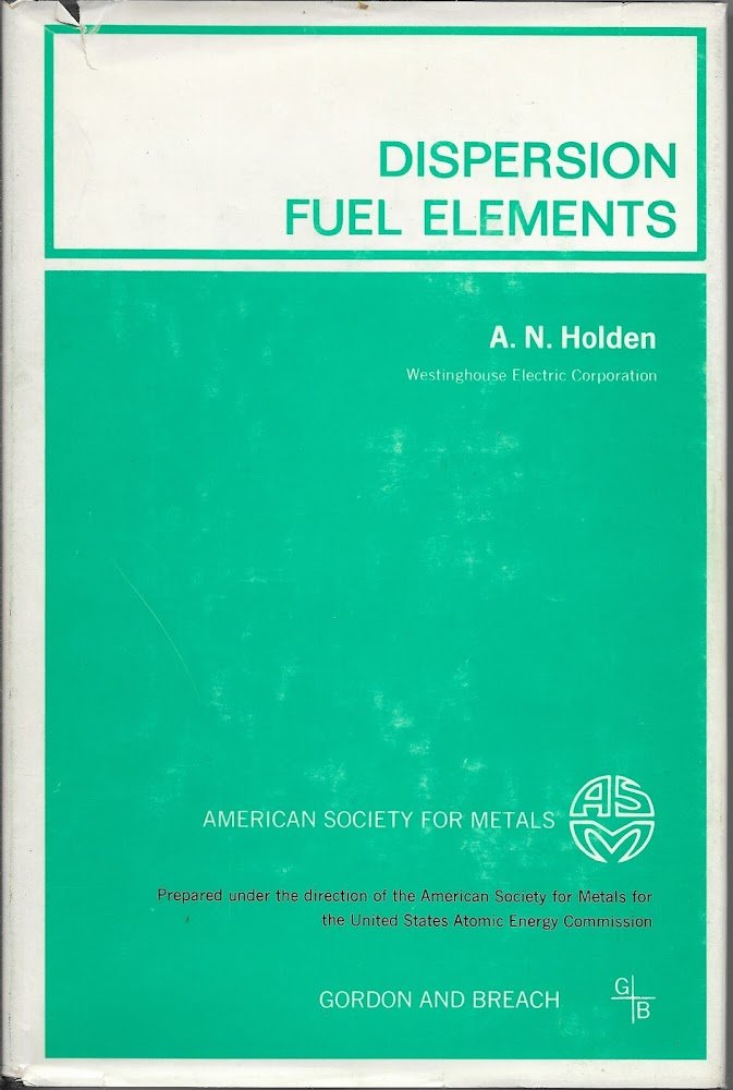 Dispersion fuel elements - Lingua inglese -