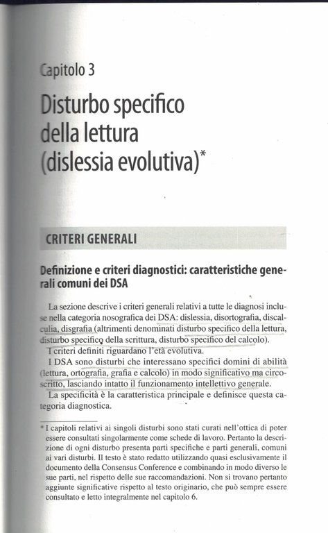 Disturbi evolutivi specifici di apprendimento. Raccomandazioni per la pratica clinica …