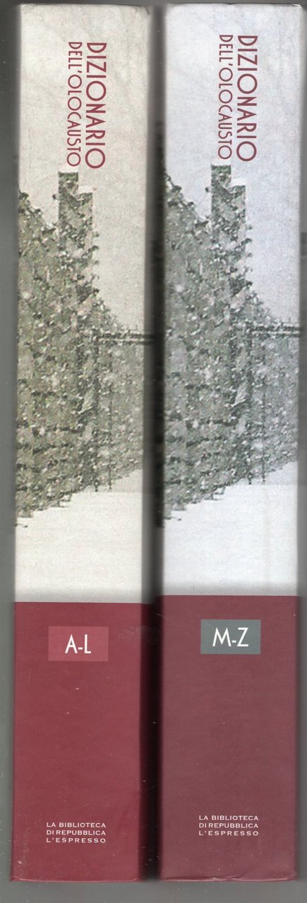 Dizionario dell'Olocausto - 2 Volumi (A-L) (M-Z) ed.L'Espresso | Immagine principale