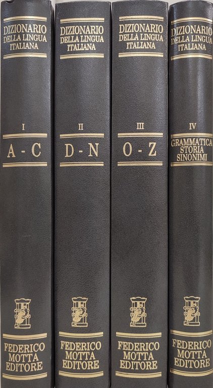 Dizionario della lingua italiana. 4 volumi