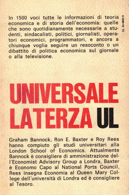 Dizionario di economia | Immagine Gallery 2
