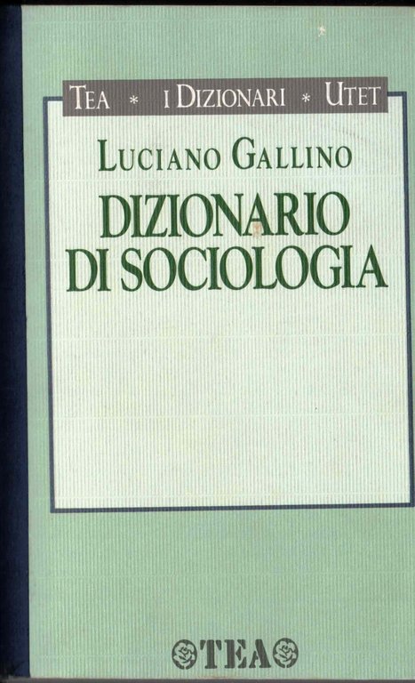Dizionario di sociologia