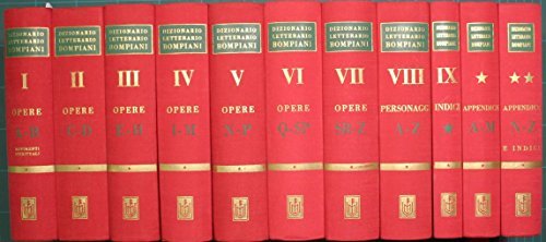 Dizionario letterario Bompiani delle opere e dei personaggi : Di …