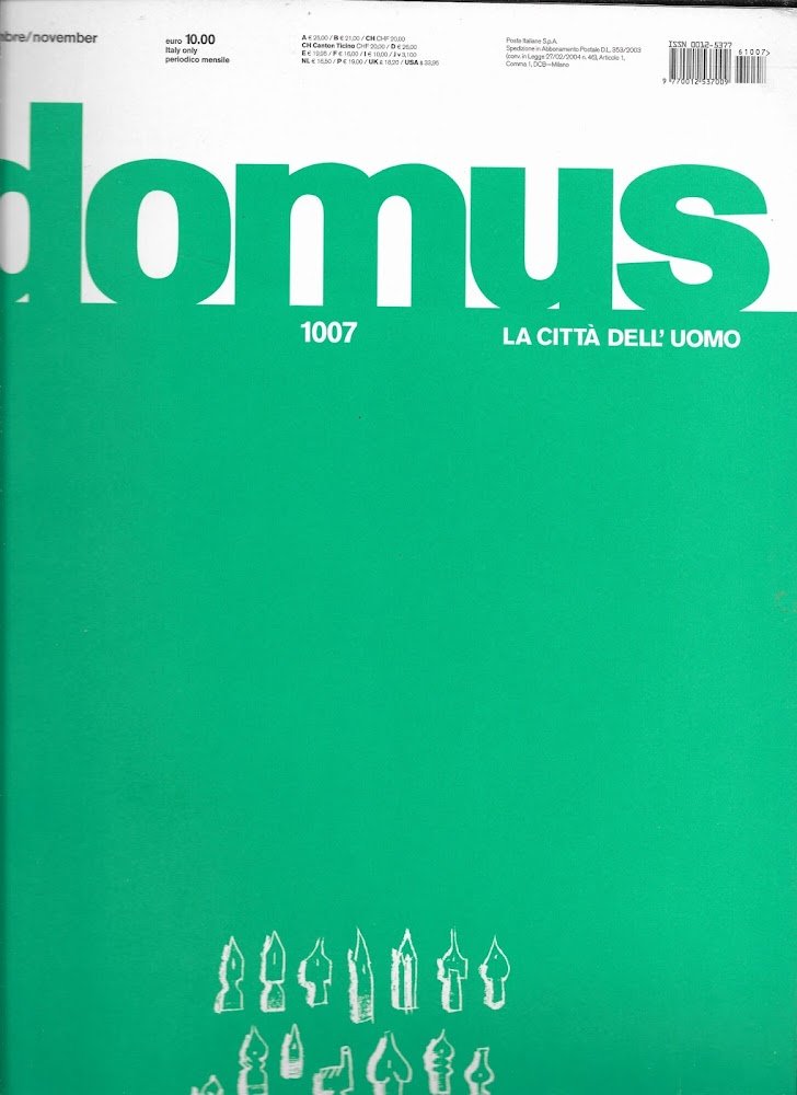 DOMUS 1007 - LA CITTA' DELL ' UOMO PERIODICO MENSILE …