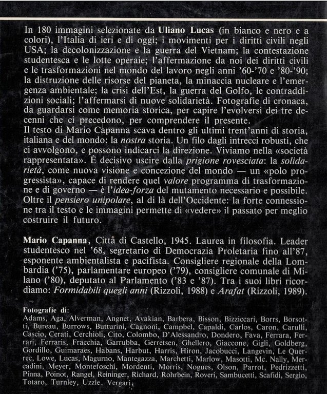 ... E la terra sia un colloquio universale