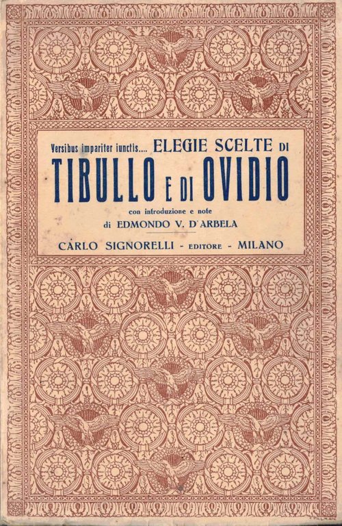 Elegie scelte di Tibullo e di Ovidio
