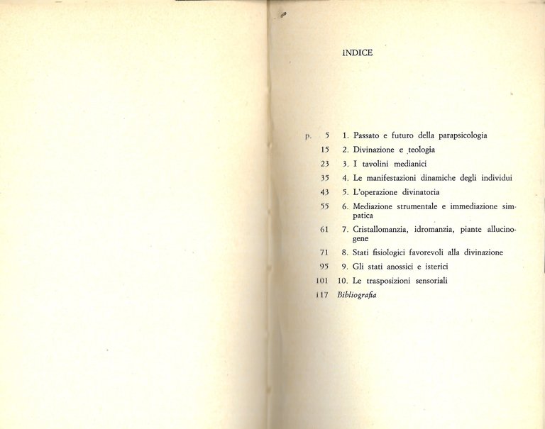 Enciclopedia della divinazione - Parapsicologia -