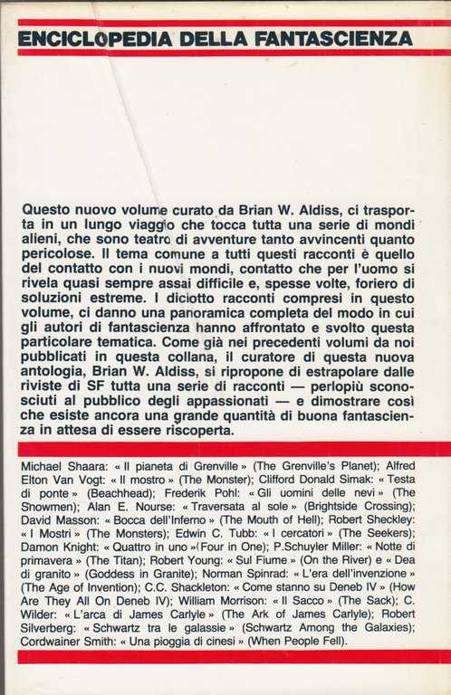 Enciclopedia Della Fantascienza N. 8 Avventure tra i mondi