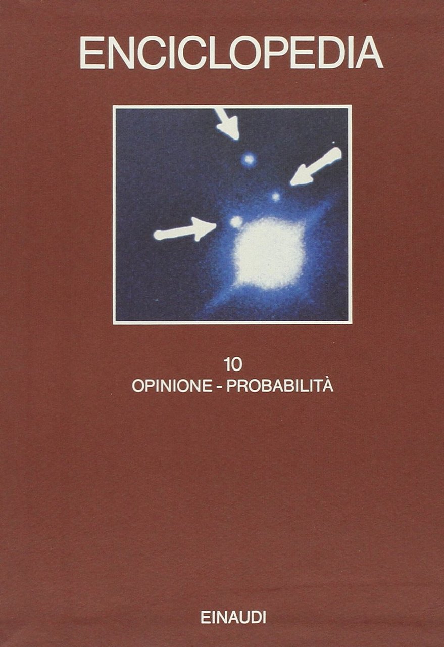 Enciclopedia Einaudi. Opinione-Probabilità (Vol. 10) | Immagine principale