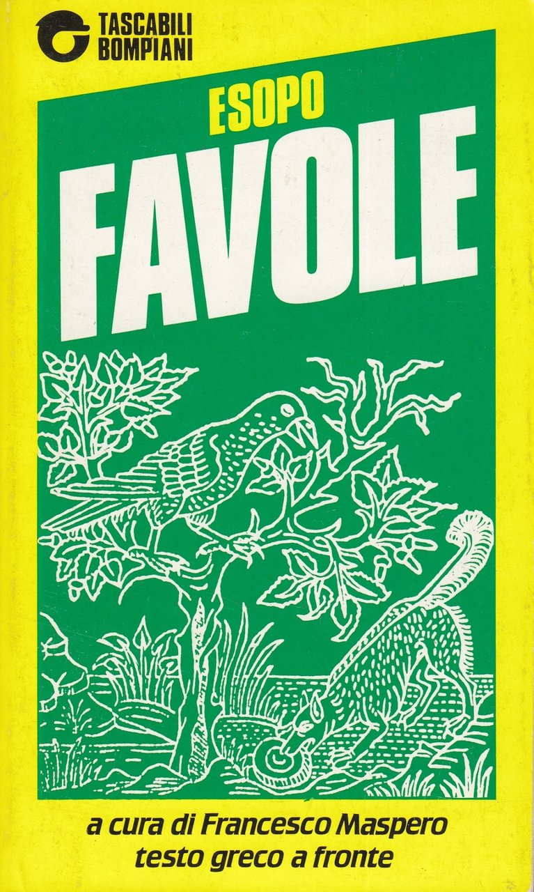 Esopo Favole- testo greco a fronte