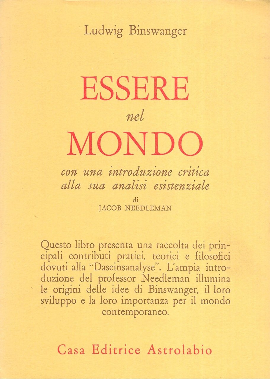 ESSERE nel MONDO | Immagine principale