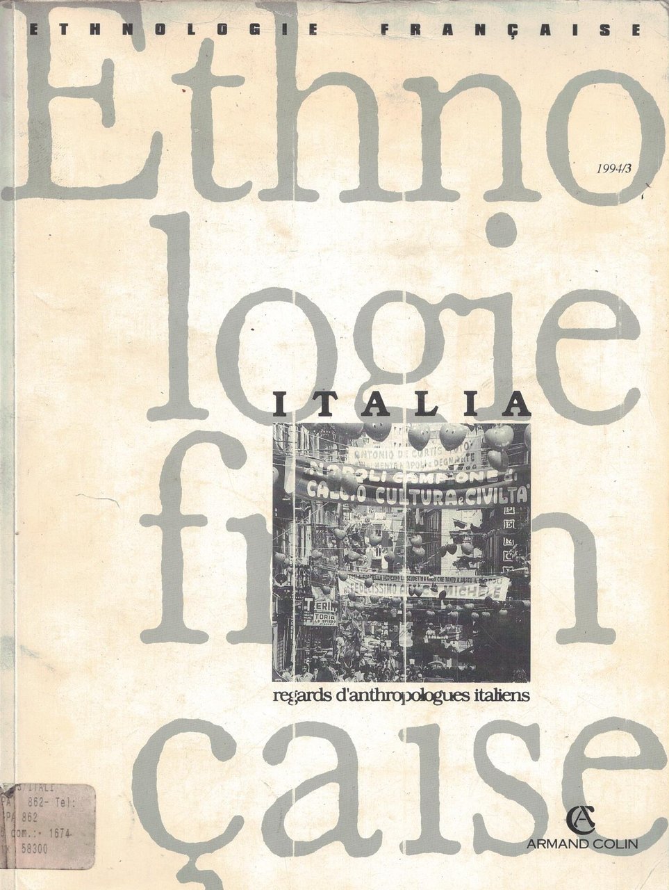 Ethnologie francaise