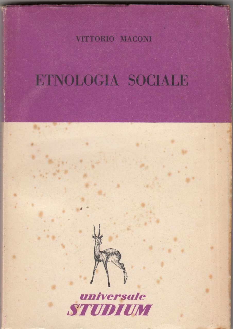 ETNOLOGIA SOCIALE