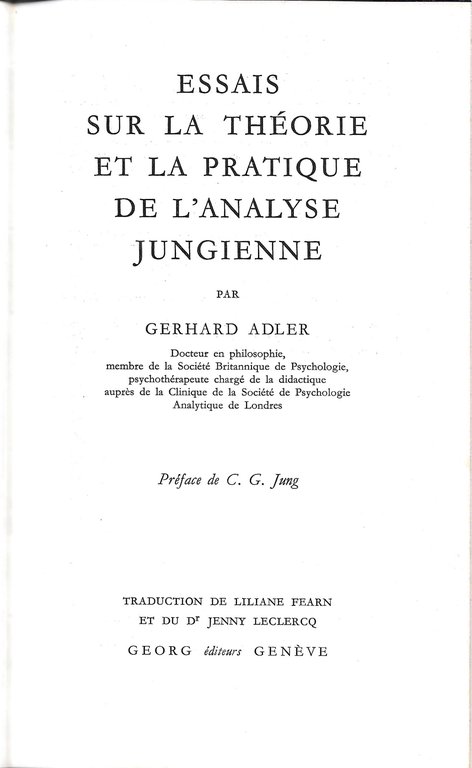 Etudes de psychologie jungienne | Immagine Gallery 2