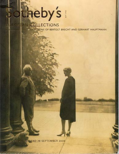 European Collection including the collection of Bertolt Brecht and Gerhart …