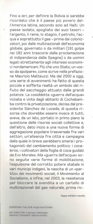 Evo Morales. Il riscatto degli indigeni in Bolivia