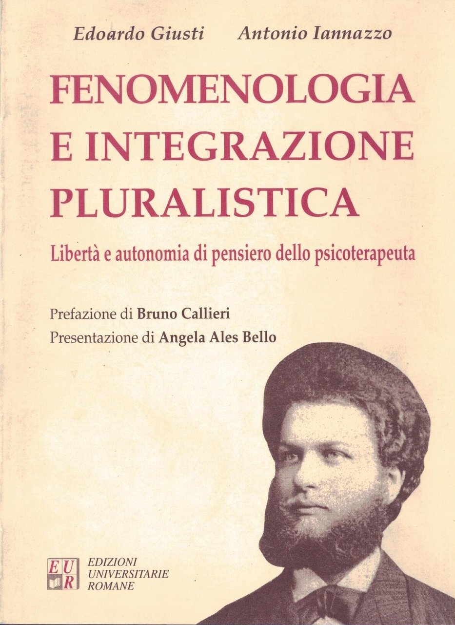 Fenomenologia e integrazione pluralistica. Libertà e autonomia di pensiero dello … | Immagine principale