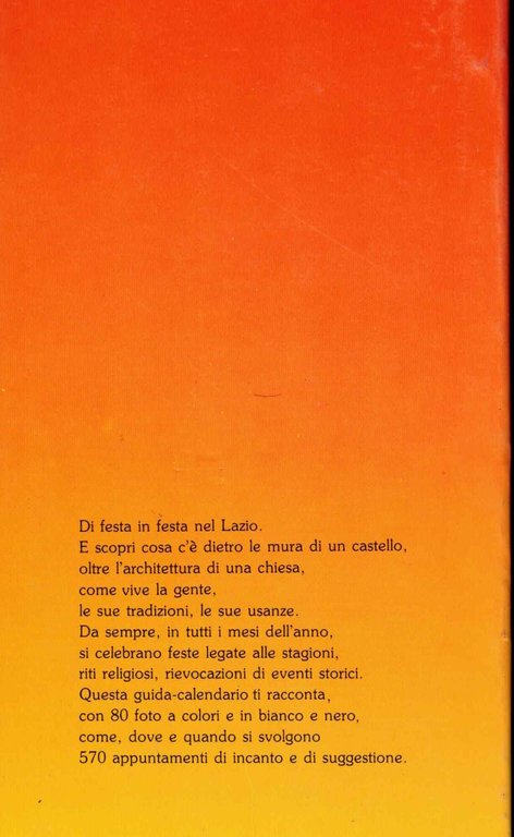 Feste e sagre nel Lazio