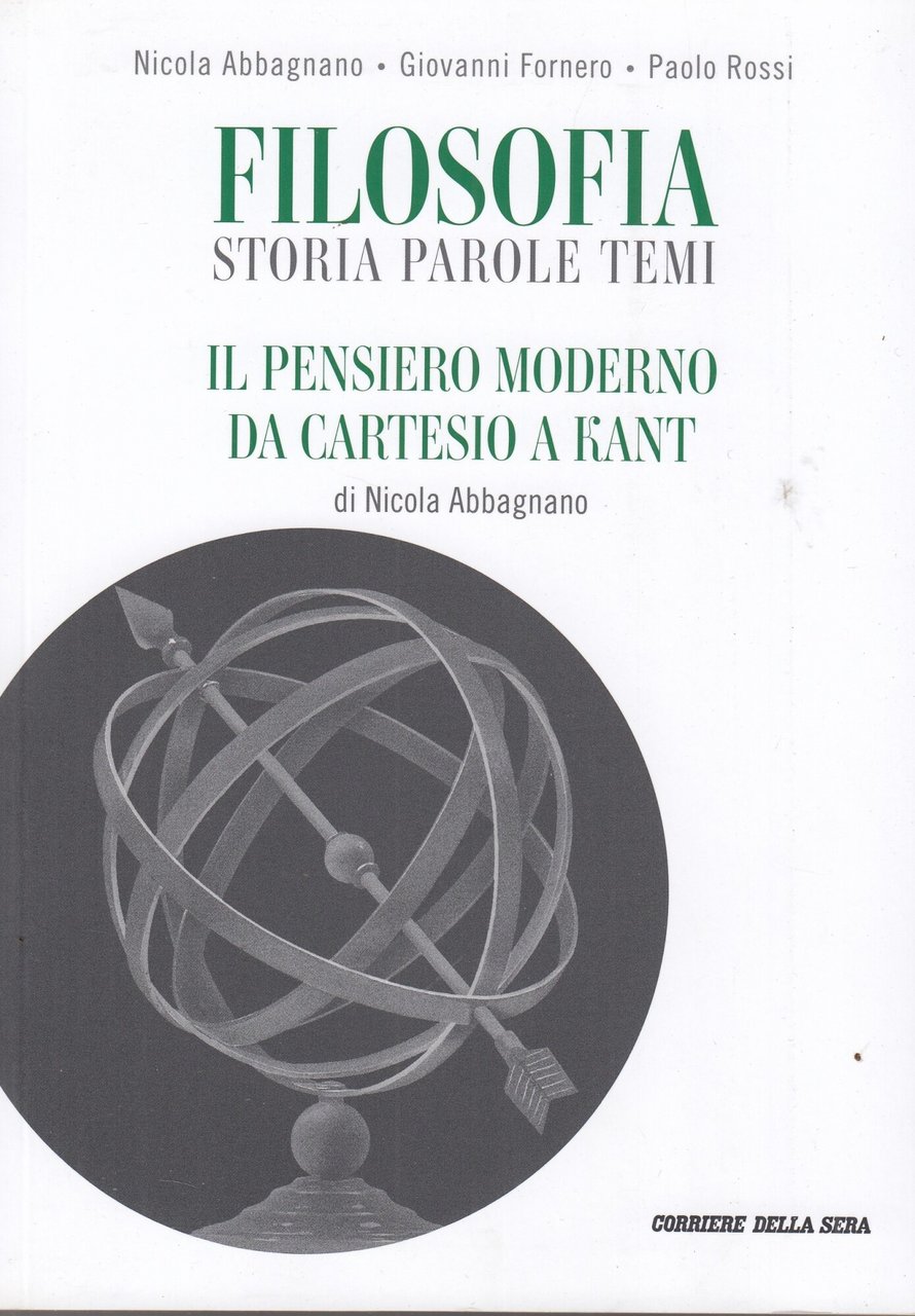 Filosofia storia parole e temi.Il pensiero moderno, da Cartesio a … | Immagine principale