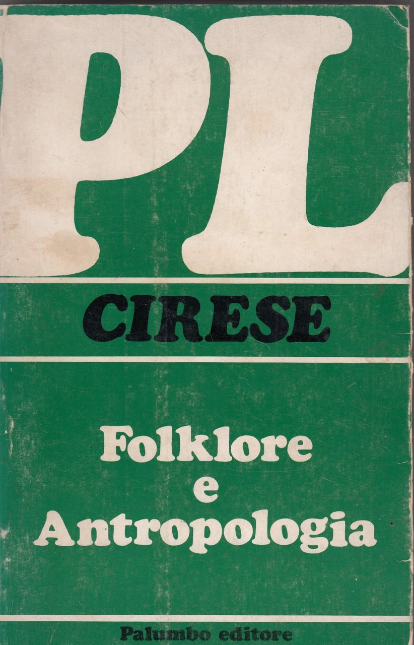 Folklore e antropologia