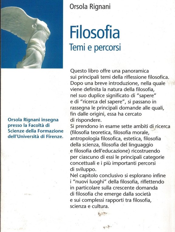 Folosofia temi e percorsi