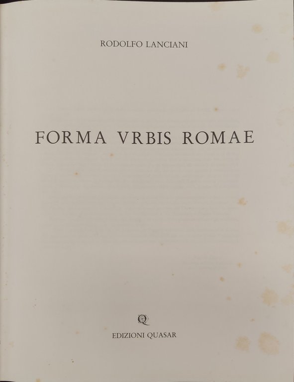 Forma vrbis romae | Immagine Gallery 2
