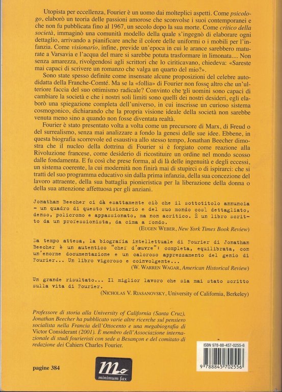 Fourier. Il visionario e il suo mondo