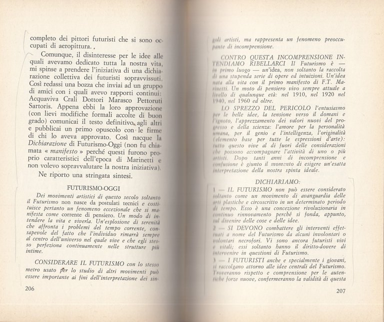 Futurismo cento X 100