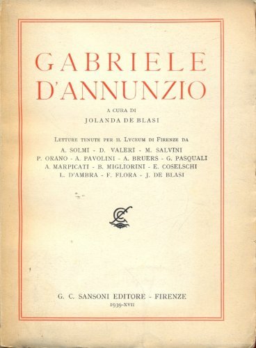 Gabriele D'Annunzio