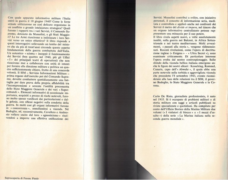 GENERALI SERVIZI SEGRETI E FASCISMO