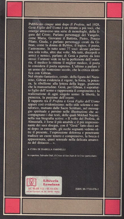 GESU FIGLIO DELL'UOMO | Immagine Gallery 4