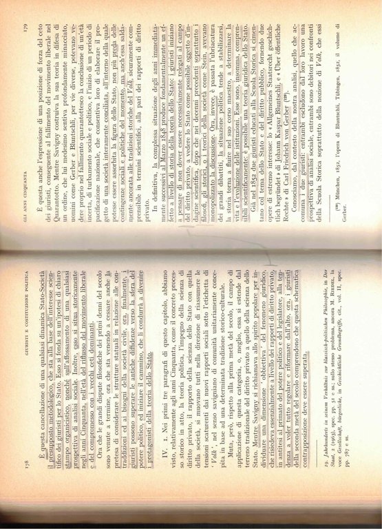 Giuristi e Costituzione politica nell'Ottocento tedesco