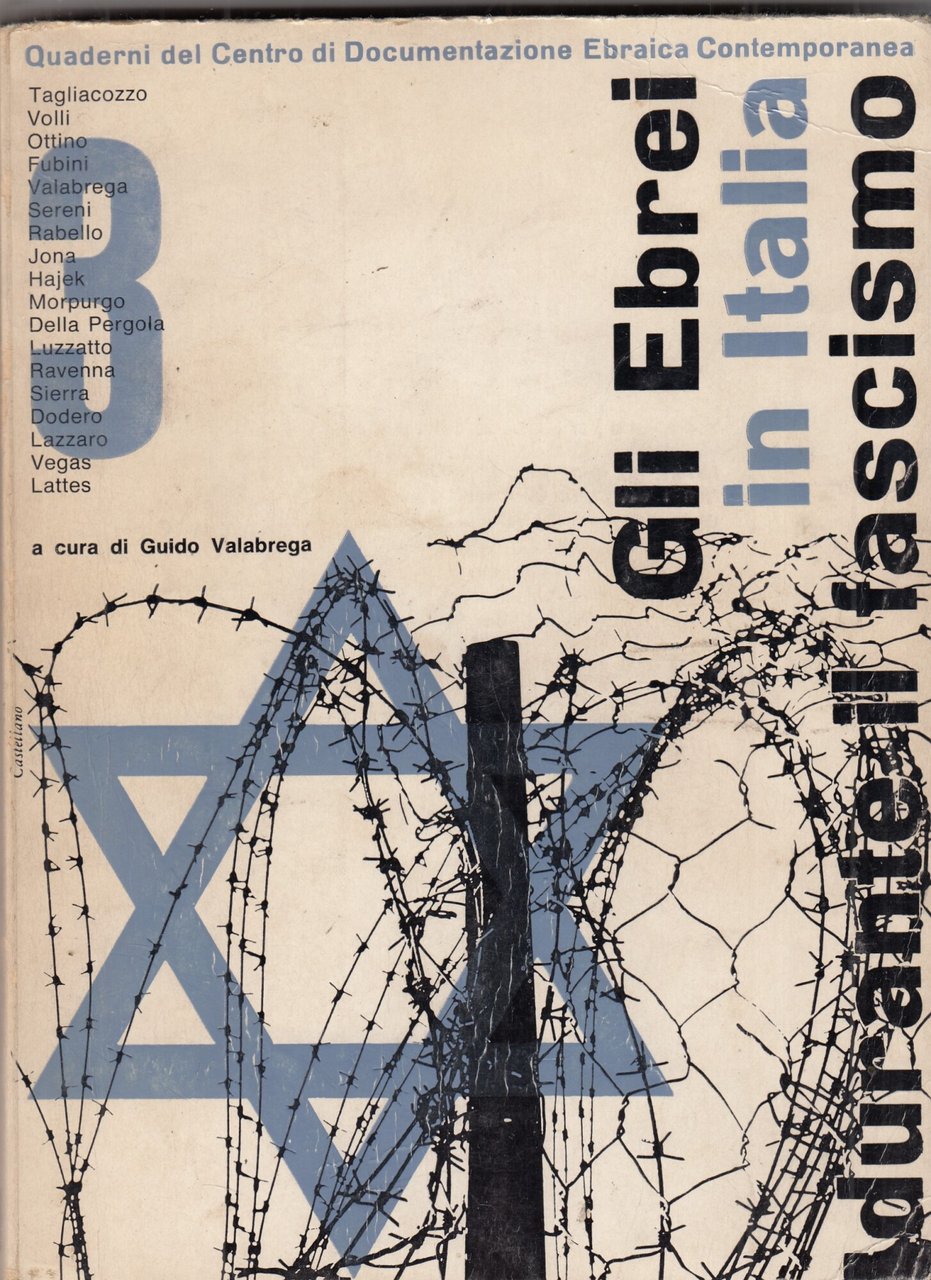 Gli Ebrei in Italia durante il fascismo. N 3 | Immagine principale