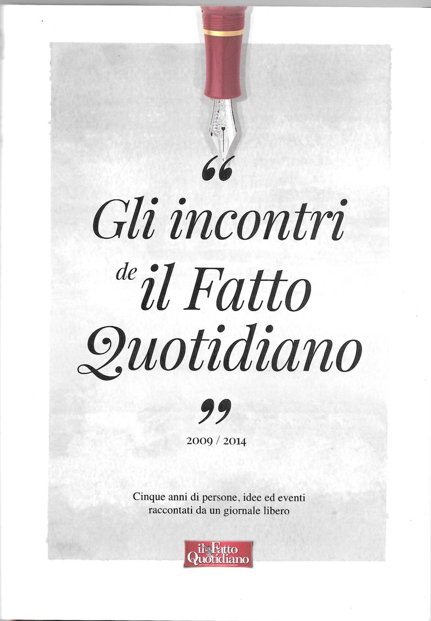 GLI INCONTRI de IL FATTO QUOTIDIANO | Immagine principale