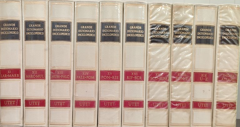 Grande Dizionario Enciclopedico Utet. 20 volumi