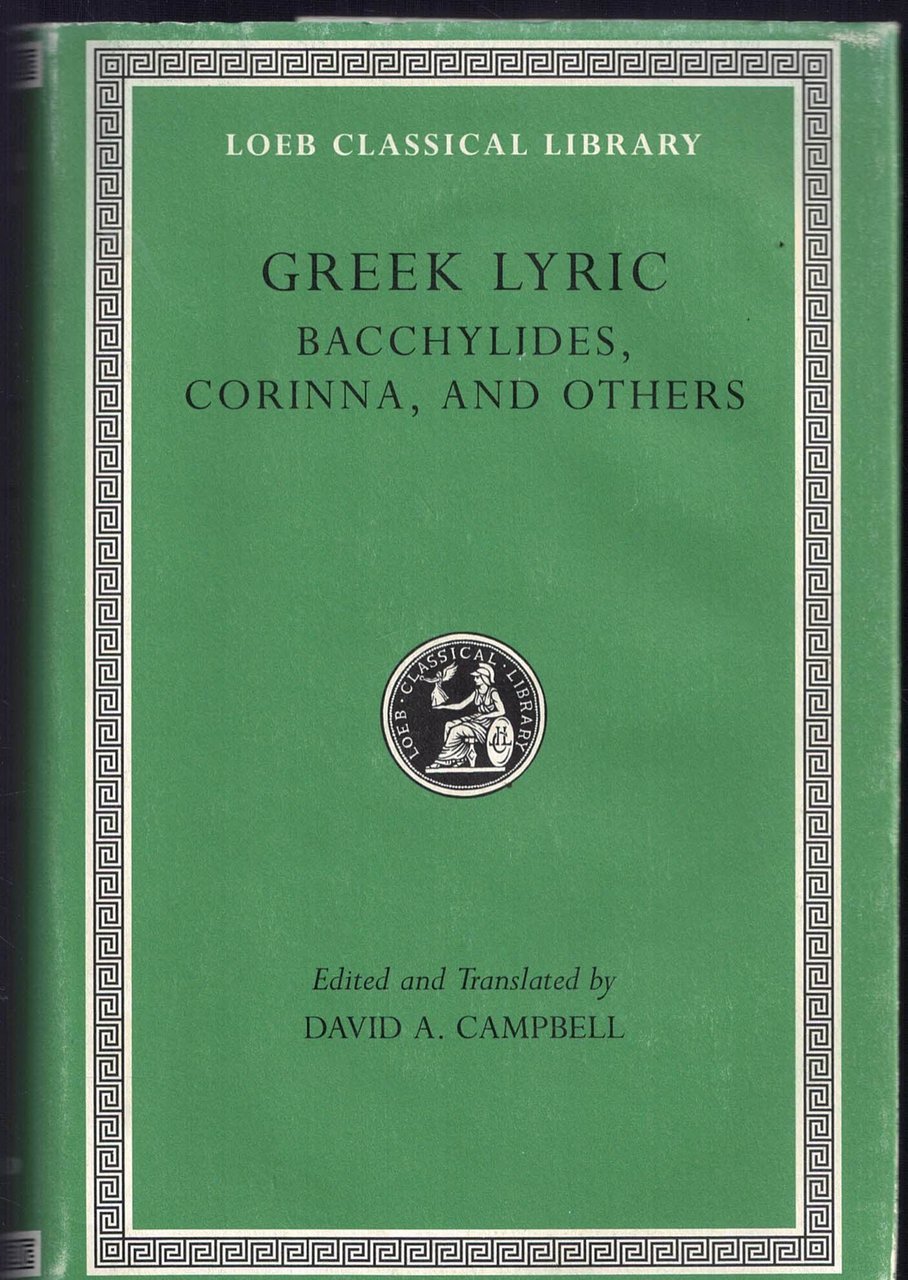Greek Lyric IV: Bacchylides, Corinna, and Others (4) | Immagine principale