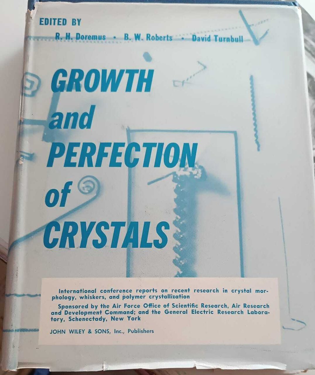 GROWTH AND PERFECTION OF CRYSTALS