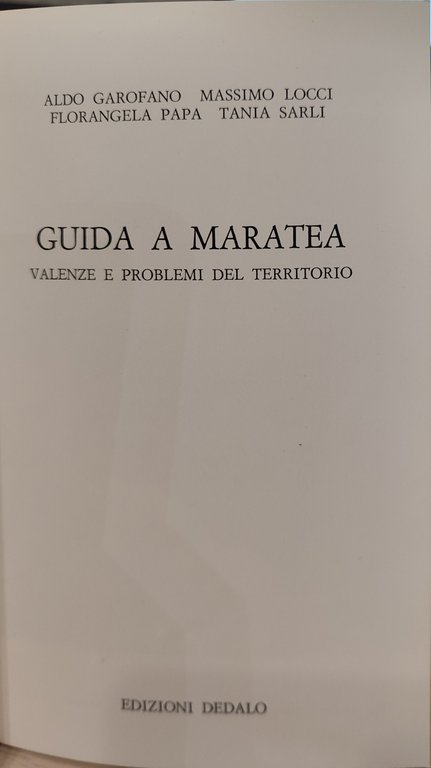 Guida a Maratea. Valenze e problemi del territorio | Immagine Gallery 3