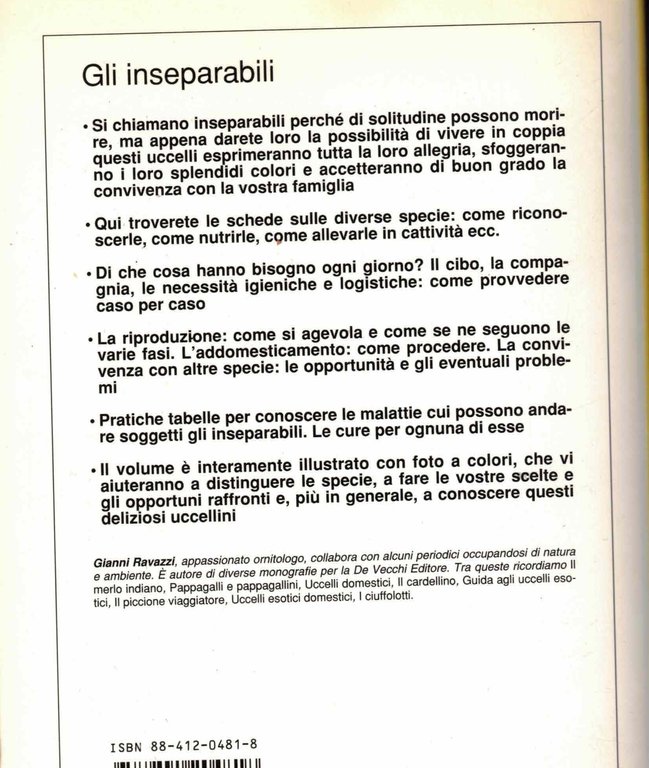 Guida agli inseparabili