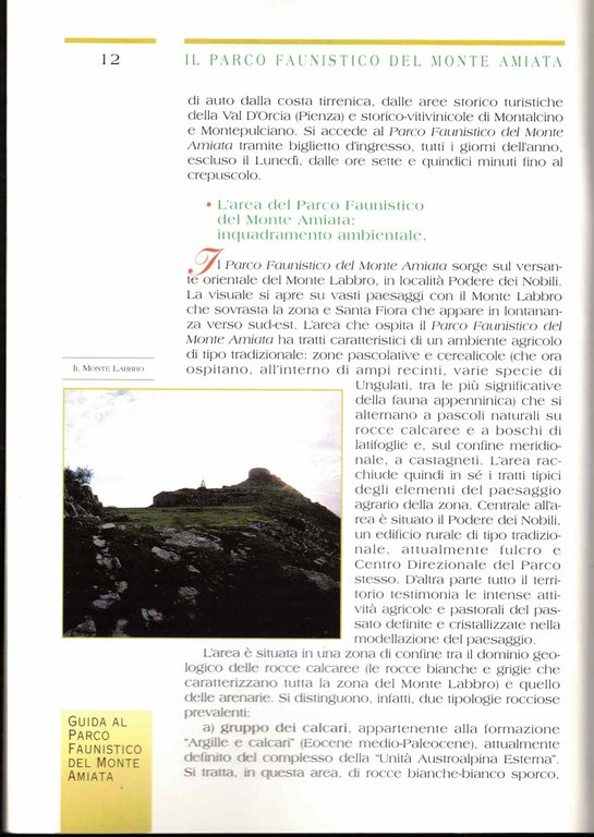 Guida al parco faunistico del Monte Amiata | Immagine Gallery 2