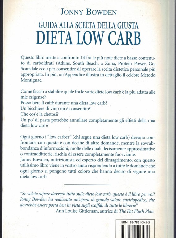 Guida alla scelta della giusta dieta Low Carb.