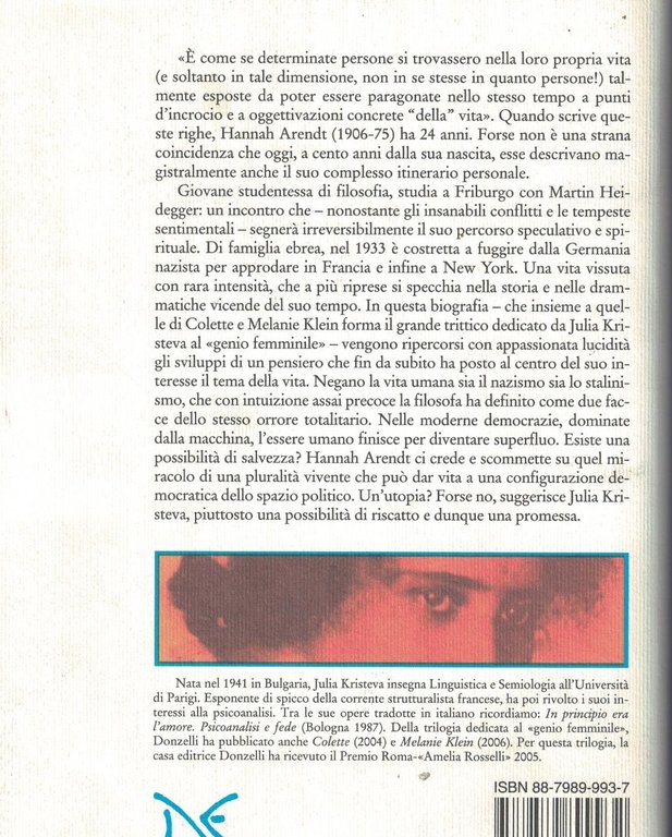 Hannah Arendt. La vita, le parole