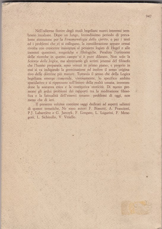 Heghel fra logica ed etica. | Immagine Gallery 2