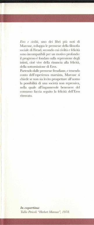 Herbert Marcuse- Eros e civiltà