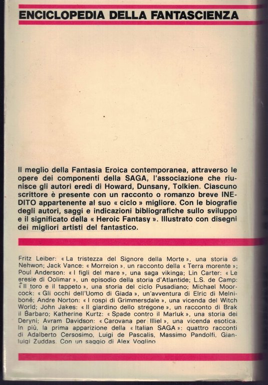 HEROIC FANTASY di Lin Carter - FANUCCI 1 Edizione 1979 | Immagine Gallery 2